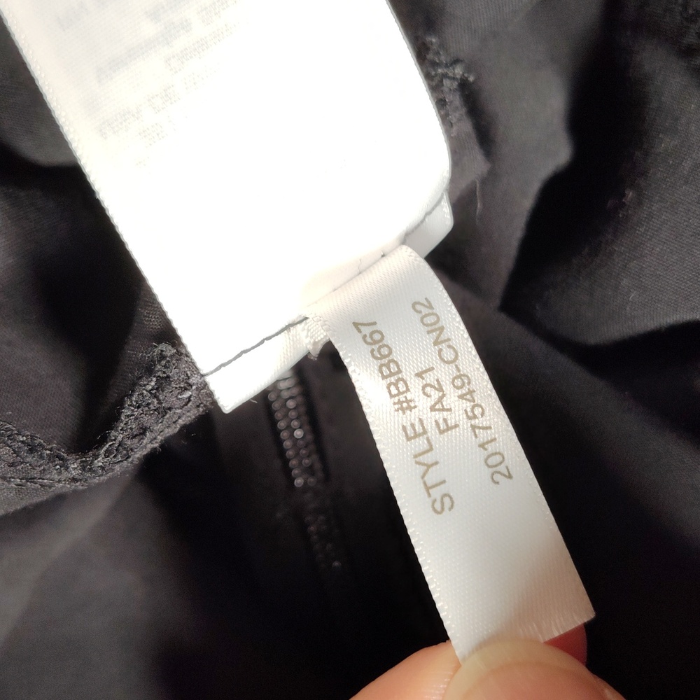 J. Crew Puff-Sleeve Tiered Midi Dress Black S - Picture 11 of 11